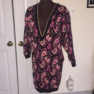 Vintage Dressy Teddy knit dress.